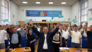 В честь Дня государственных символов Республики Казахстан в Национальном центре были организованы праздничные мероприятия.