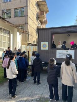 Құтқарушылар күнінің қарсаңында және АҚМЖ 30 жылдығы құрметіне орай  Ұлттық орталықта оқушылар үшін Ашық есік күні ұйымдастырылды